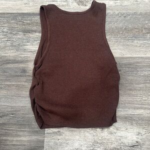 AERIE brown tank top size medium
